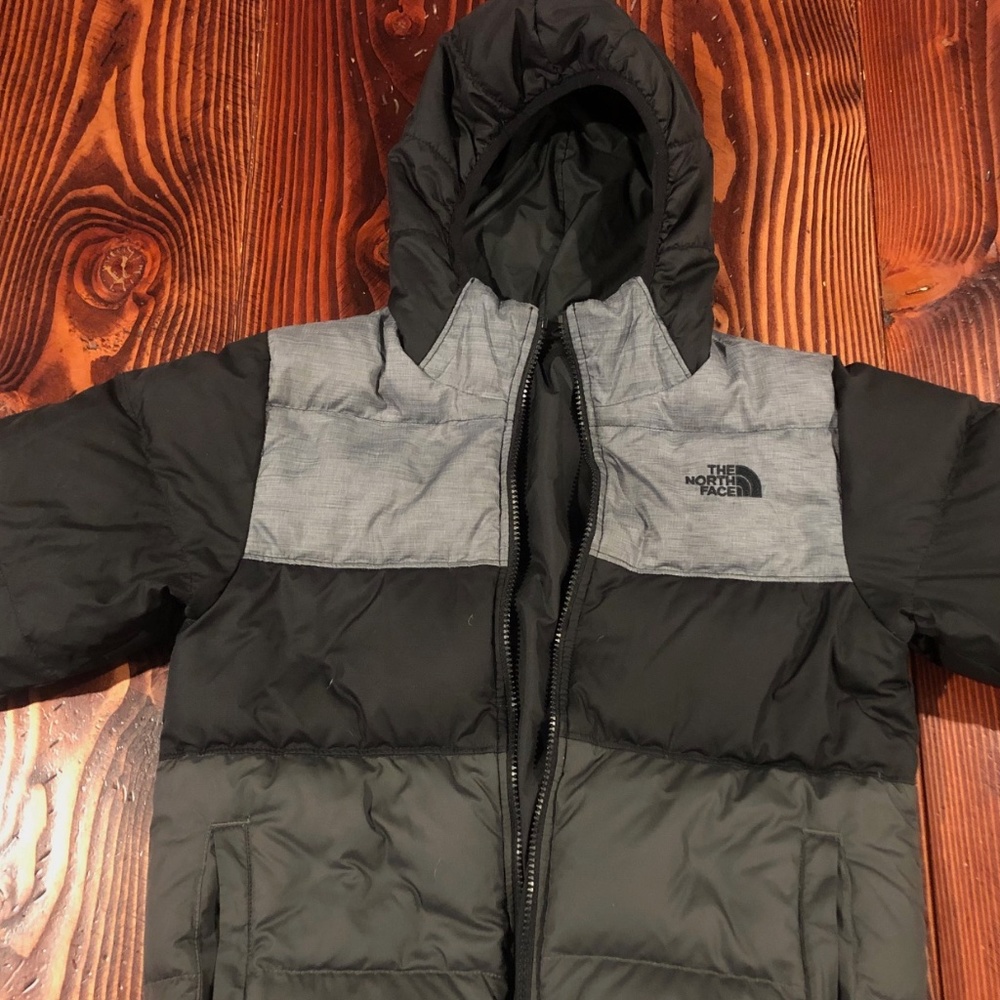 Kids North Face reversible winter coat version 2